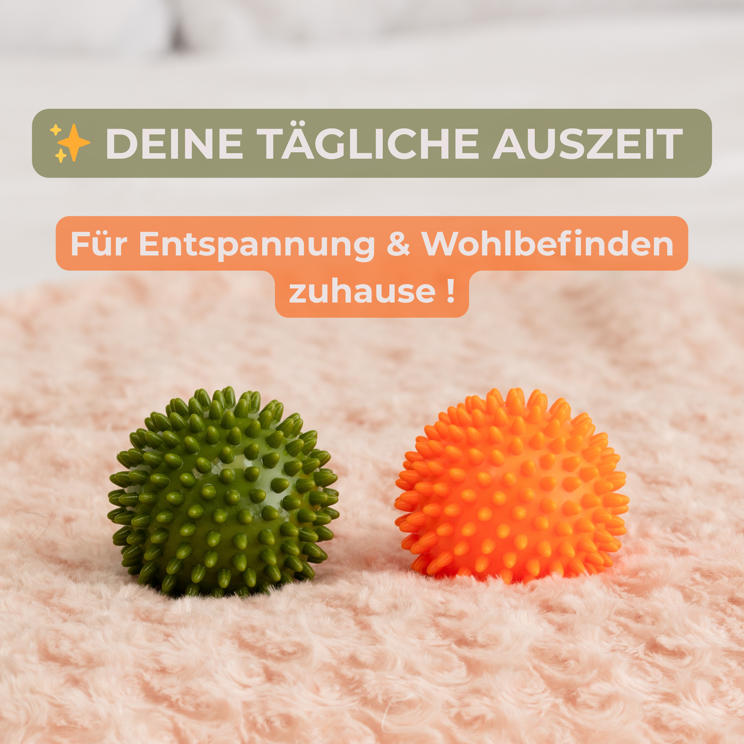 igelball-set-bett-deko-gruen-orange